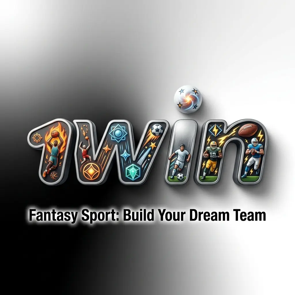 Fantasy sport team selection interface at 1win