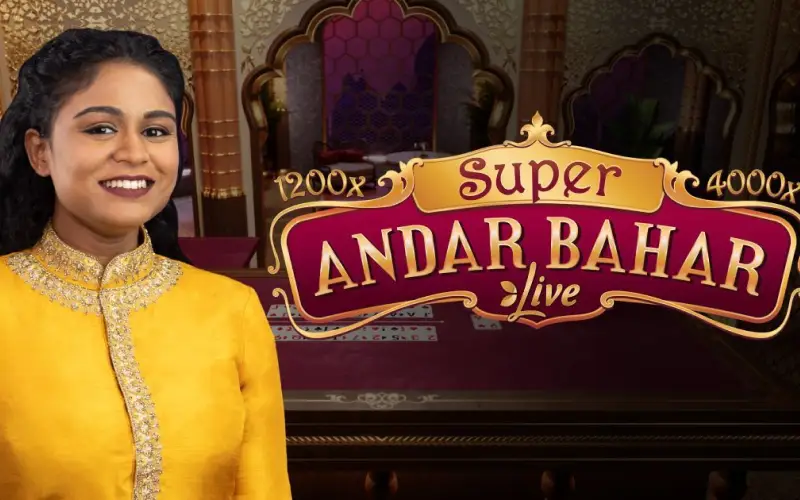 Play Super Andar Bahar live card game at 1win now.